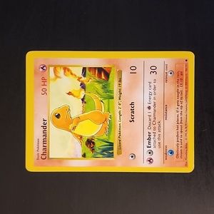 Charmander Shadowless Base Set Pokemon Card 46/102 (NM)!